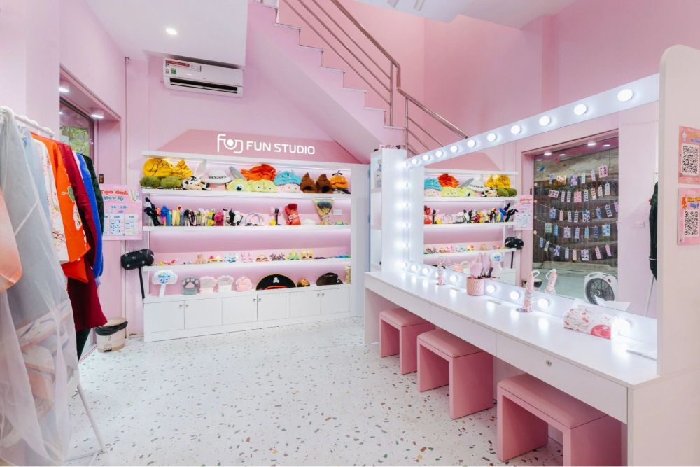 Không gian trong photobooth